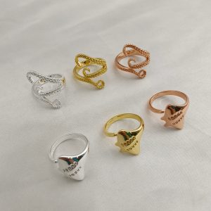 Jewellery Finger Rings Silver / Gold plat